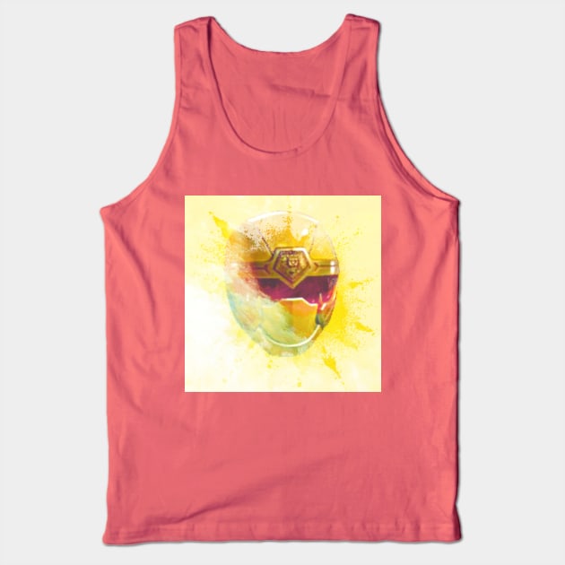 YELLOW RANGER IS THE GOAT NINJA STORM Tank Top by TSOL Games